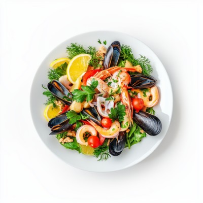 Фирменное блюдо Морской гриль прованс - купить в Комсомоле